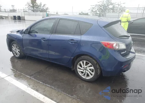 2013 Mazda Mazda3 I Touring from USA, damaged, VIN JM1BL1LP9D1729130